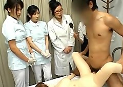 Asian female hospital workers