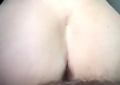 Doggy fuck and cum on the hotel balcony
