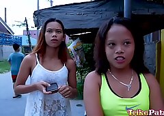 Filipinsk kvinne tenåring boltre seg - trikepatrol